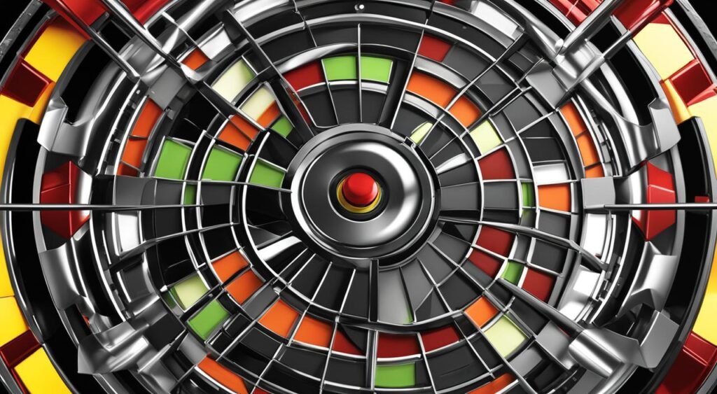 electronic dartboard materials